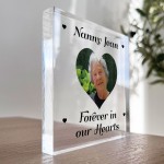 Dad Mum Nan Grandad Memorial Plaque Personalised Photo Block