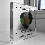 Dad Mum Nan Grandad Memorial Plaque Personalised Photo Block