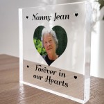 Dad Mum Nan Grandad Memorial Plaque Personalised Photo Block