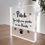 Personalised Pet Memorial Plaque Dog Puppy Memorial Handmade