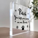 Personalised Pet Memorial Plaque Dog Puppy Memorial Handmade