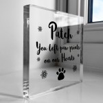 Personalised Pet Memorial Plaque Dog Puppy Memorial Handmade