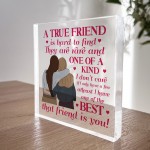 riendship Gift For Best Friend A TRUE FRIEND Gift For Her