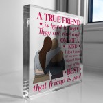 riendship Gift For Best Friend A TRUE FRIEND Gift For Her