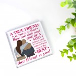 riendship Gift For Best Friend A TRUE FRIEND Gift For Her