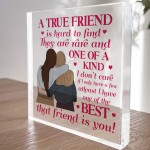 riendship Gift For Best Friend A TRUE FRIEND Gift For Her