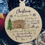 Christmas Bauble For Nan Remembrance Christmas In Heaven