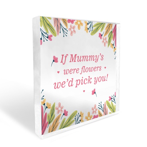 Mummy Gifts For Christmas Birthday Acrylic Block Mummy Gift