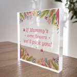 Mummy Gifts For Christmas Birthday Acrylic Block Mummy Gift