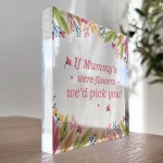 Mummy Gifts For Christmas Birthday Acrylic Block Mummy Gift