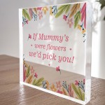 Mummy Gifts For Christmas Birthday Acrylic Block Mummy Gift