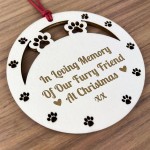 Wooden Christmas Decoration Hanging Memorial Christmas Tree