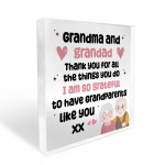 Best Grandma And Grandad Gift Grandparent Gift THANK YOU Gift