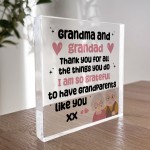 Best Grandma And Grandad Gift Grandparent Gift THANK YOU Gift