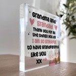 Best Grandma And Grandad Gift Grandparent Gift THANK YOU Gift