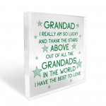 Grandad Gifts Acrylic Block Grandad Christmas Birthday Gifts