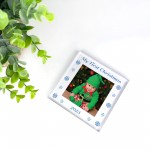 My First Christmas Photo Block Personalised Babys 1st Christmas