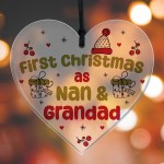 Christmas Decoration 1st Christmas As Nan And Grandad Gift