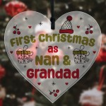 Christmas Decoration 1st Christmas As Nan And Grandad Gift