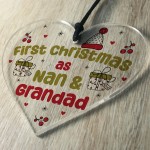 Christmas Decoration 1st Christmas As Nan And Grandad Gift