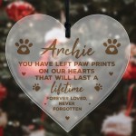 Remembrance Bauble For Dog Cat Pet At Christmas Personalised