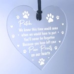 Remembrance Pet Bauble Personalised Christmas Tree Decoration