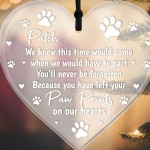 Remembrance Pet Bauble Personalised Christmas Tree Decoration