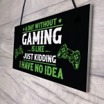 Gaming Bedroom Door Sign Funny Gamer Gifts For Christmas