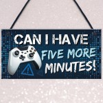 Gaming Sign Funny Gamer Gift For Christmas Games Room Gift