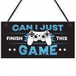 Gaming Sign For Boys Bedroom Games Room Gamer Son Brother