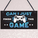 Gaming Sign For Boys Bedroom Games Room Gamer Son Brother