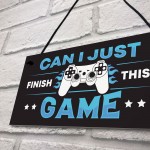 Gaming Sign For Boys Bedroom Games Room Gamer Son Brother