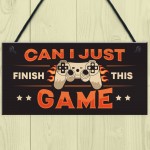 Gamer Gift For Boys Gaming Sign Games Room Boys Bedroom