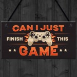 Gamer Gift For Boys Gaming Sign Games Room Boys Bedroom