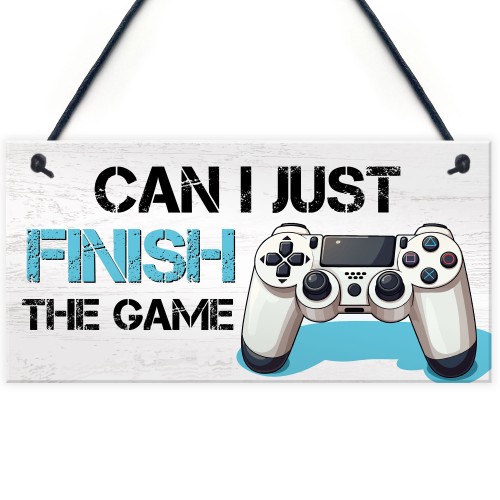 Gaming Sign For Games Room Boys Bedroom Novelty Gamer Gifts