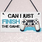 Gaming Sign For Games Room Boys Bedroom Novelty Gamer Gifts