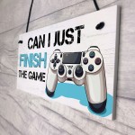 Gaming Sign For Games Room Boys Bedroom Novelty Gamer Gifts