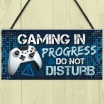 Gaming Sign Gaming Bedroom Accessories Christmas Birthday Gift