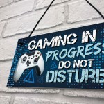 Gaming Sign Gaming Bedroom Accessories Christmas Birthday Gift