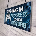 Gaming Sign Gaming Bedroom Accessories Christmas Birthday Gift