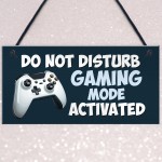 Gaming Sign For Bedroom Gamer Gift Son Brother Dad Gifts