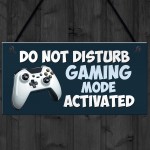 Gaming Sign For Bedroom Gamer Gift Son Brother Dad Gifts