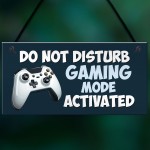 Gaming Sign For Bedroom Gamer Gift Son Brother Dad Gifts