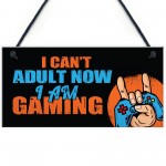 Gaming Sign For Boys Gaming Bedroom Accessories Gamer Gift