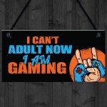 Gaming Sign For Boys Gaming Bedroom Accessories Gamer Gift