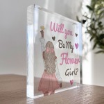 Will You Be My FLOWER GIRL Proposal Gift Wedding Asking Gift