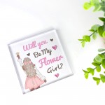 Will You Be My FLOWER GIRL Proposal Gift Wedding Asking Gift