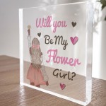 Will You Be My FLOWER GIRL Proposal Gift Wedding Asking Gift