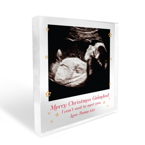 Christmas Gift For Grandad From Bump Personalised Photo Block