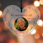 Remembrance Christmas Decoration Personalised Photo Bauble